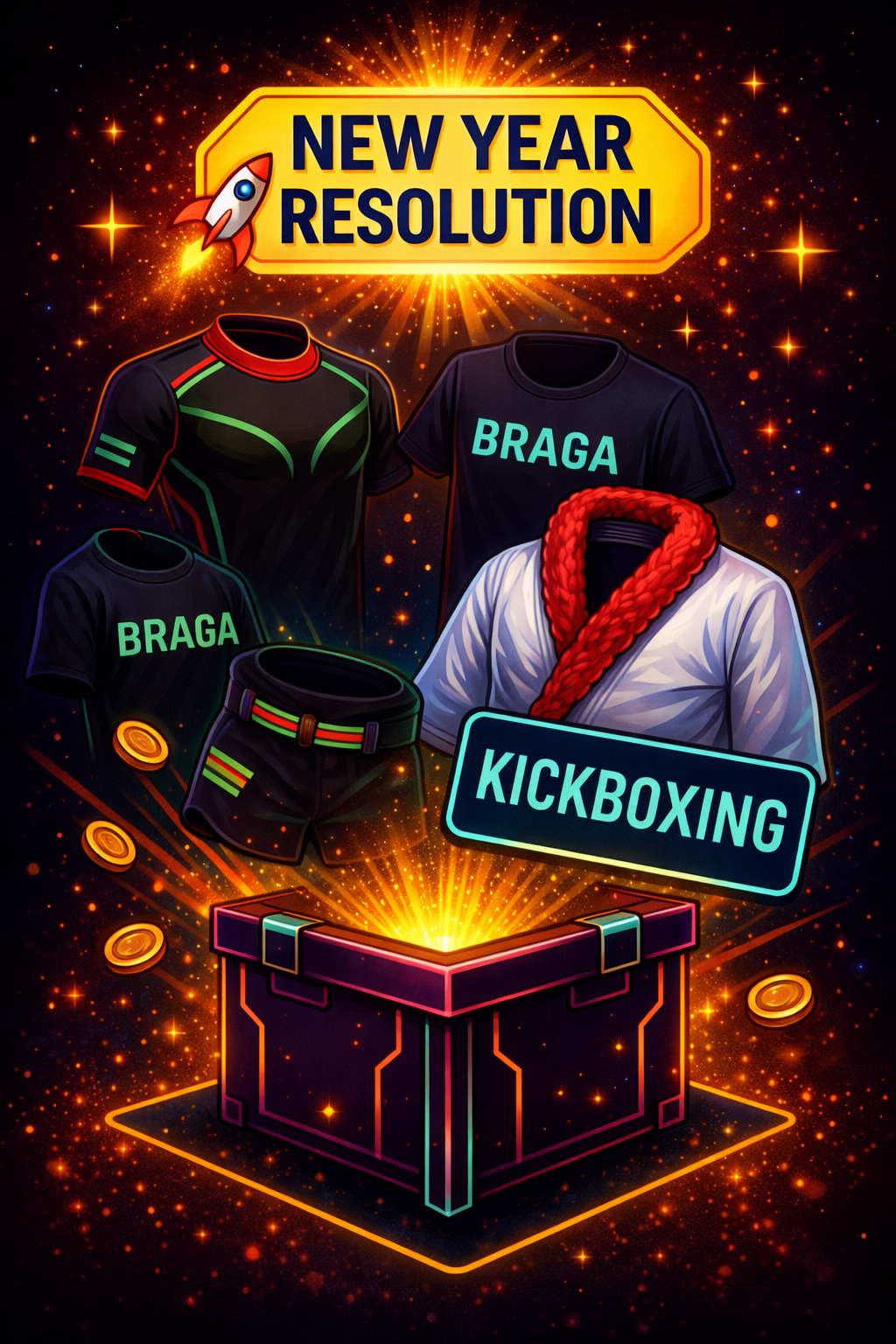 New Year BJJ Training